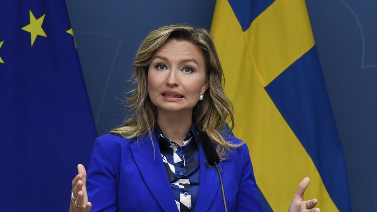 Energi- och näringsminister Ebba Busch (KD) vill ha besked från Sverigedemokraterna om varför partiet går emot tillståndet för nya vindkraftsparker.