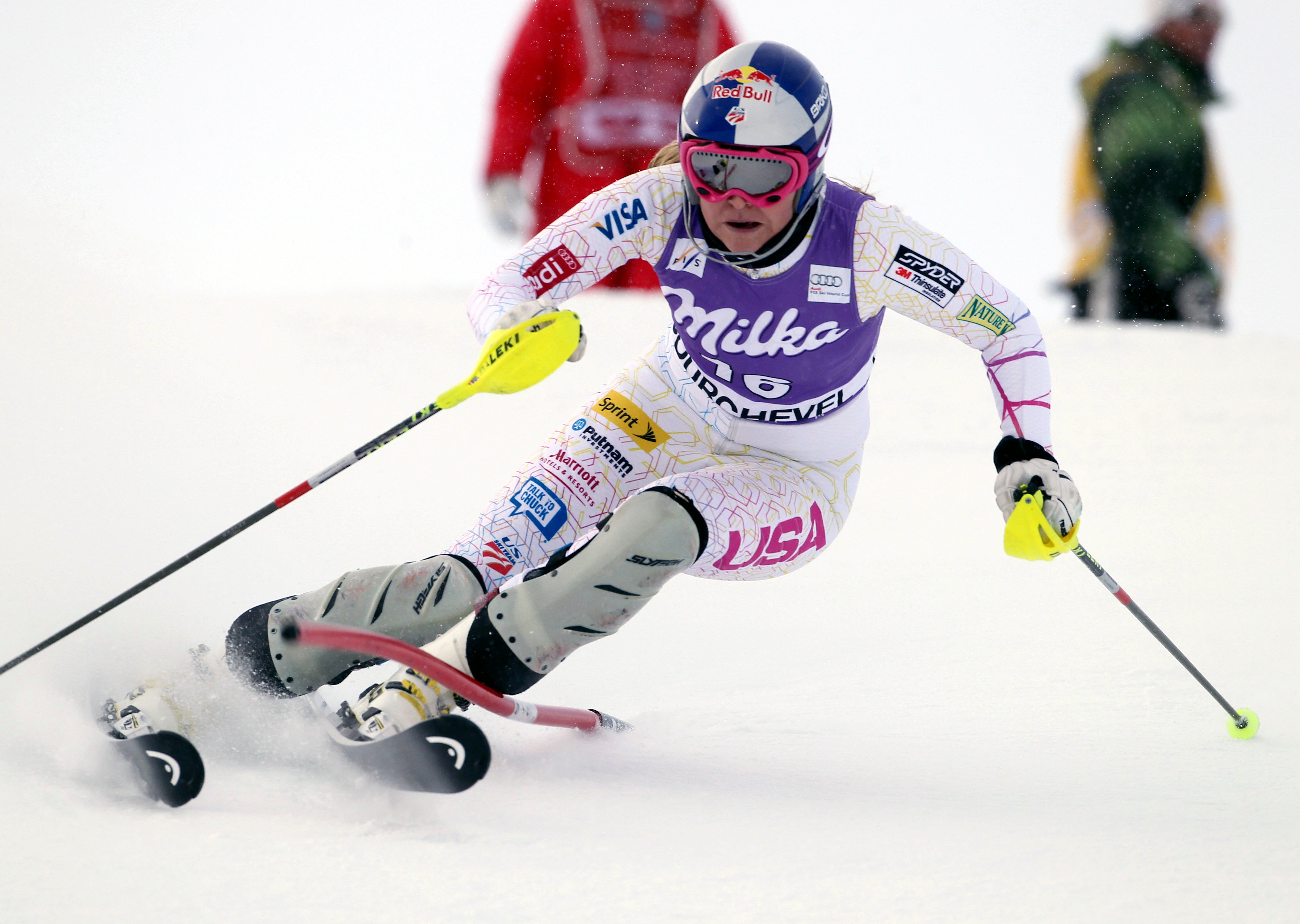 Maria Pietilä-Holmner, Lindsey Vonn, Marlies Schild, Maria Riesch, Alpint, Slalom