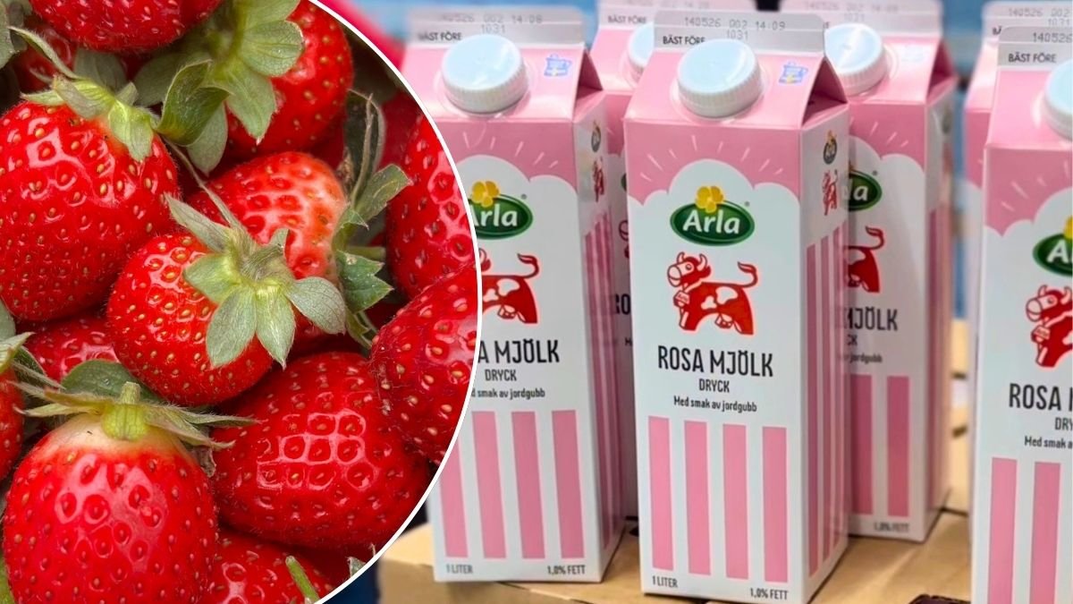 Frågan alla ställer om Arlas rosa mjölk – här är svaret