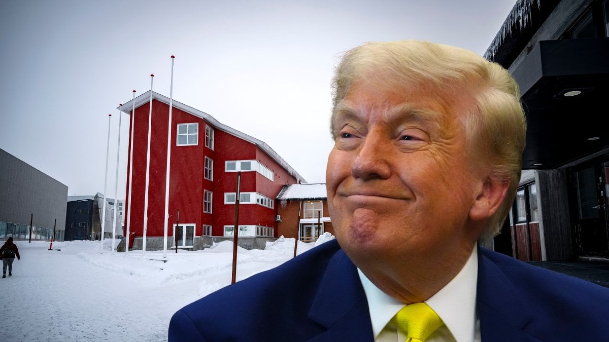 Donald Trump har inte gett upp Grönland