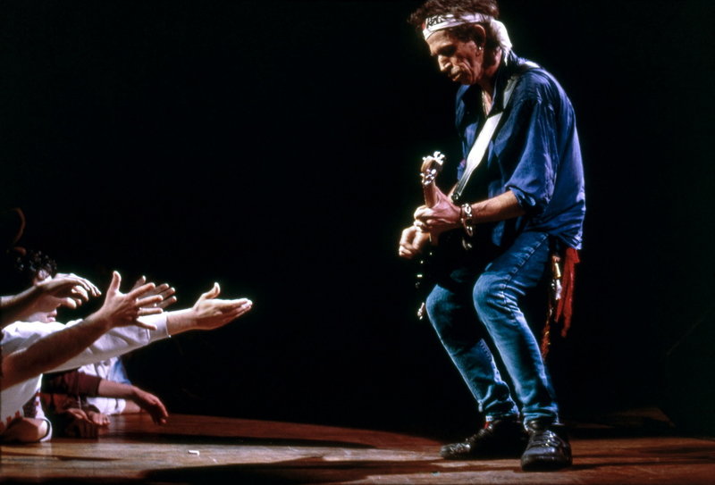 I sommar firar Rolling Stones 60 år som band. Men Keith Richards har inga tankar på att lägga av och berättar för TT om gruppens nya studioplatta. Arkivbild.