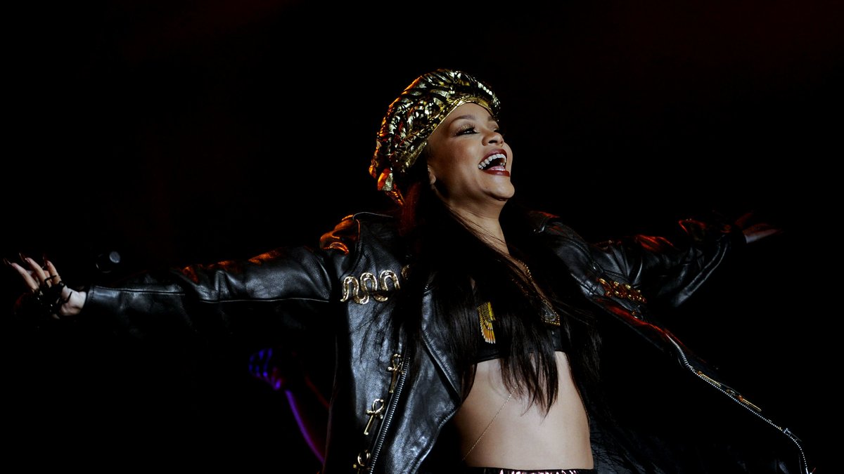Rihanna besökte festivalen förra året. 