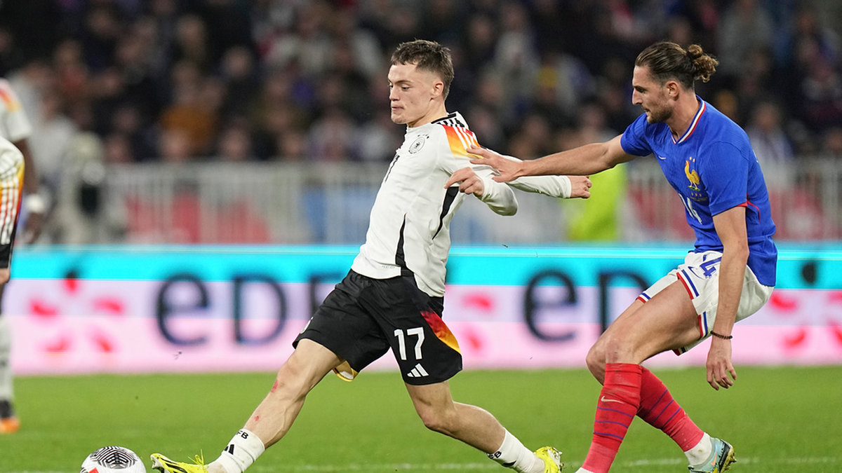 Tysklands Florian Wirtz gav tyskarna ledningen i vänskapsmatchen mot Frankrike med en kanon under ribban efter bara sju (7) sekunder, snabbare än Lukas Podolskis mål efter nio mot Ecuador 2013.