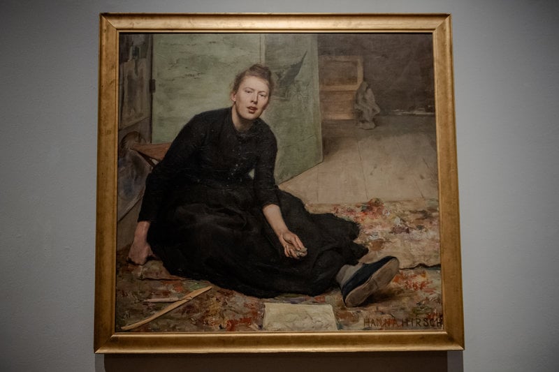Hanna Hirsch Paulis porträtt av Venny Soldan-Brofeldt.