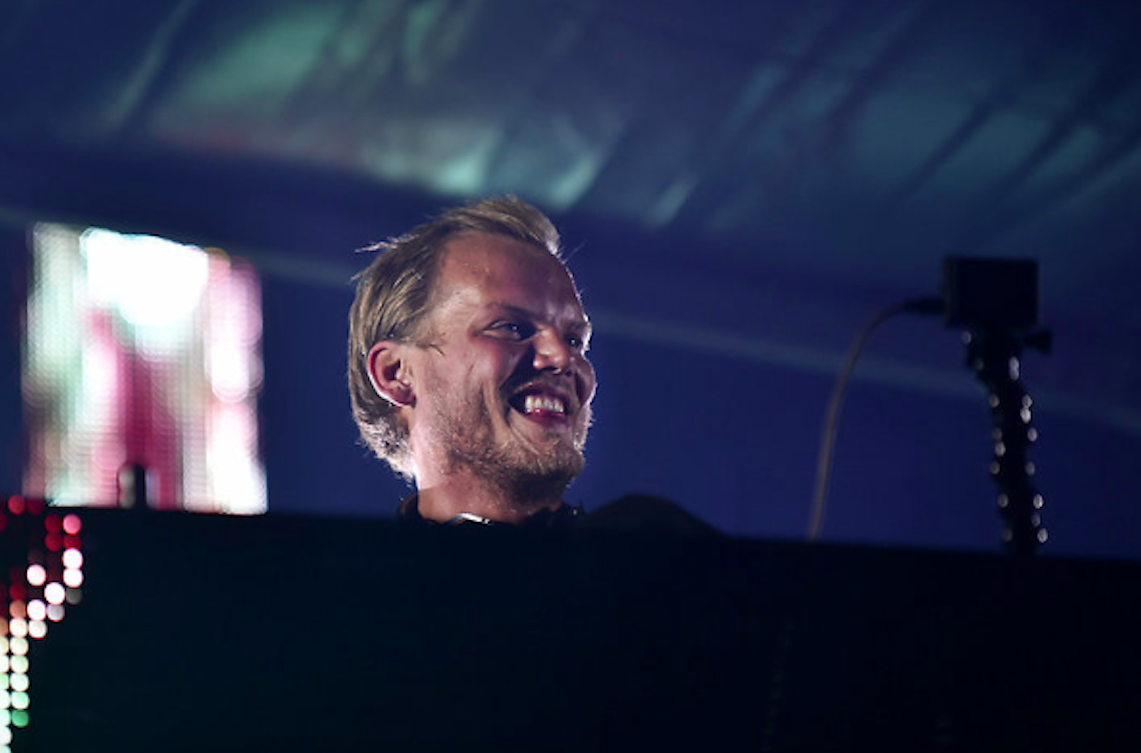 Avicii på scenen Avicii på scenen