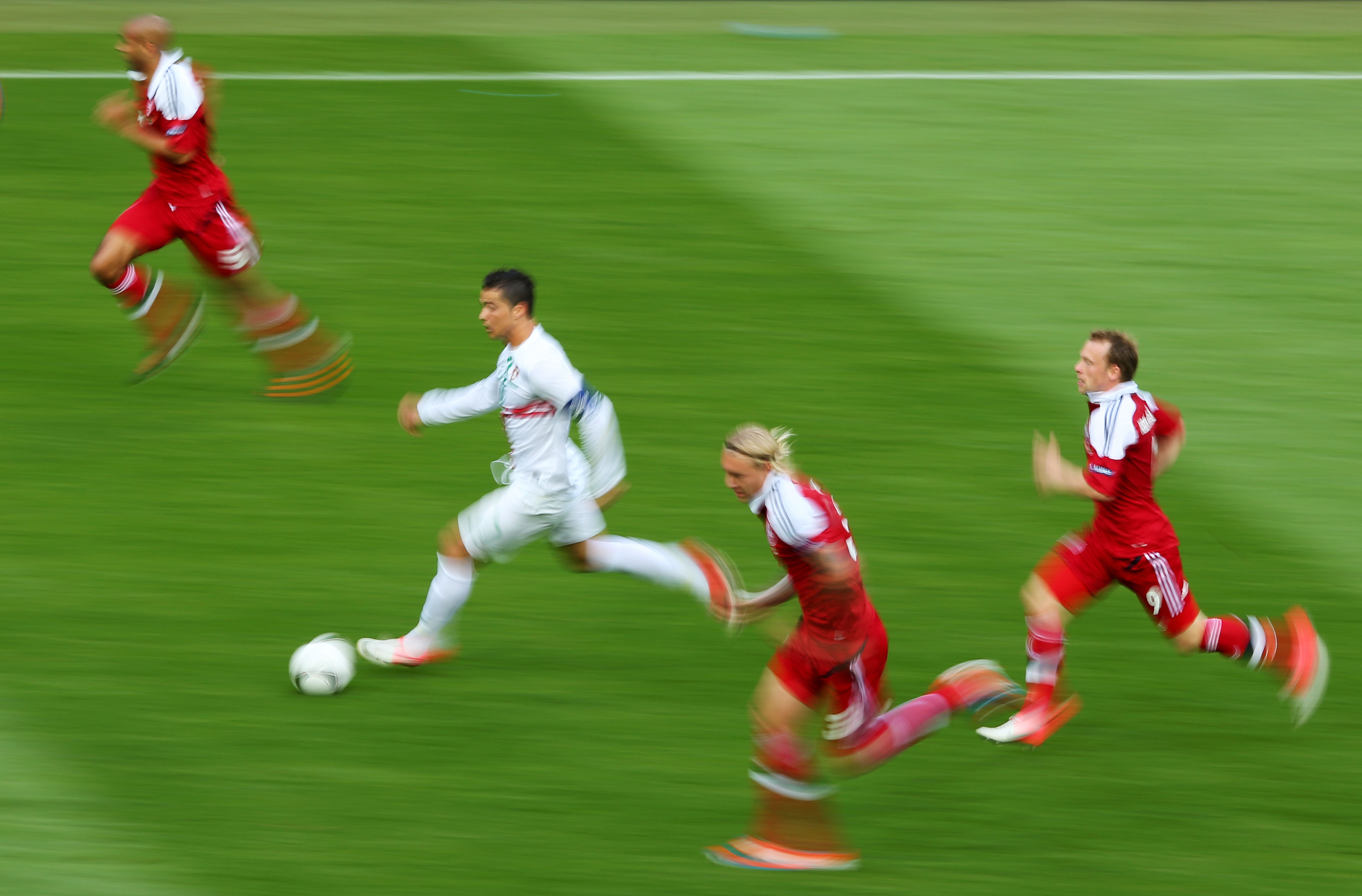 När Ronaldo sätter fart är det inte många som matchar honom i en löpduell.