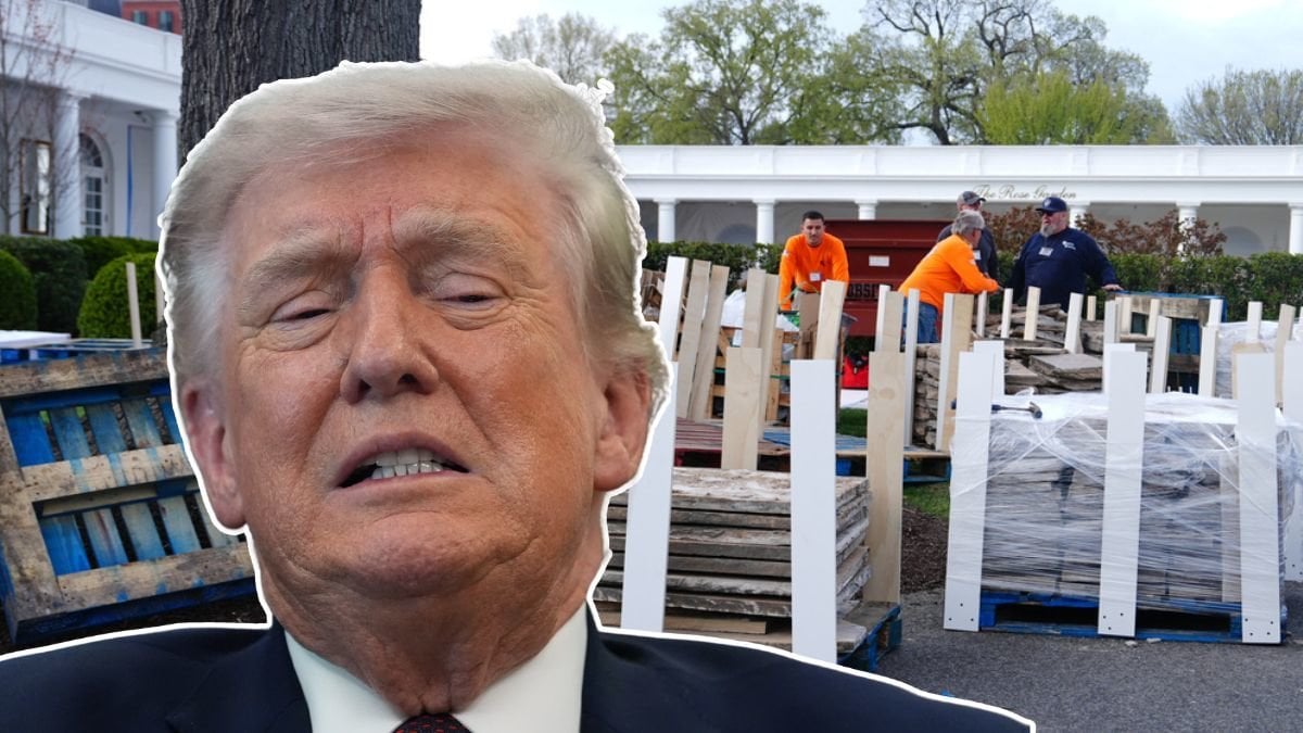 Donald Trump stoppas från att bygga balsal för 4 miljarder