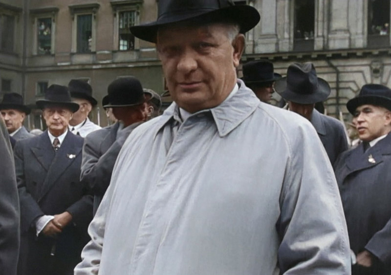 Statsminister Per Albin Hansson försökte lugna nationen vid krigsutbrottet. Pressbild.