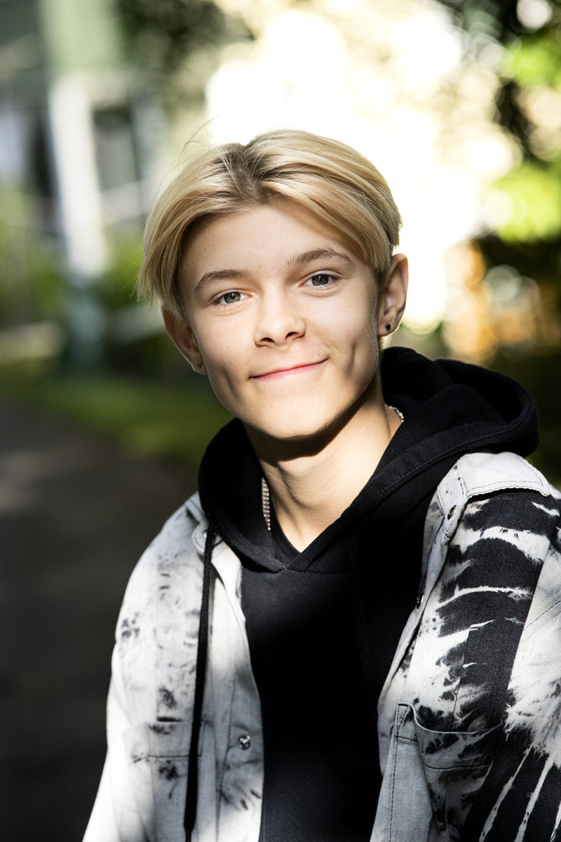 16-årige Theoz debuterar i SVT:s musiktävling. Han är deltävlingens yngsta artist. Arkivbild.