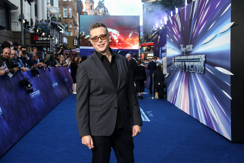 Regissören Angus MacLane inför världspremiären på 'Lightyear'. Arkivbild.