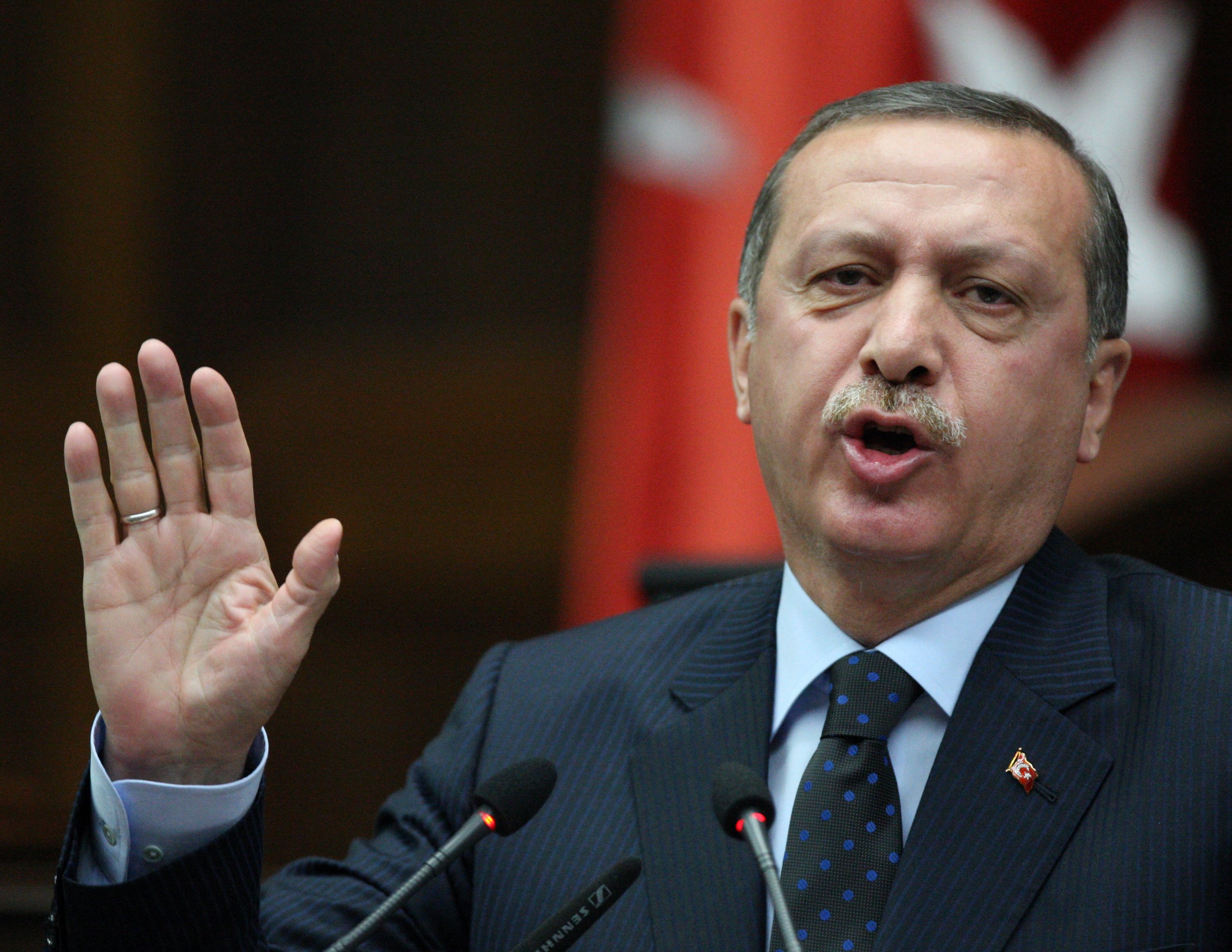 Turkiet premiärminister Recep Tayyip Erdogan