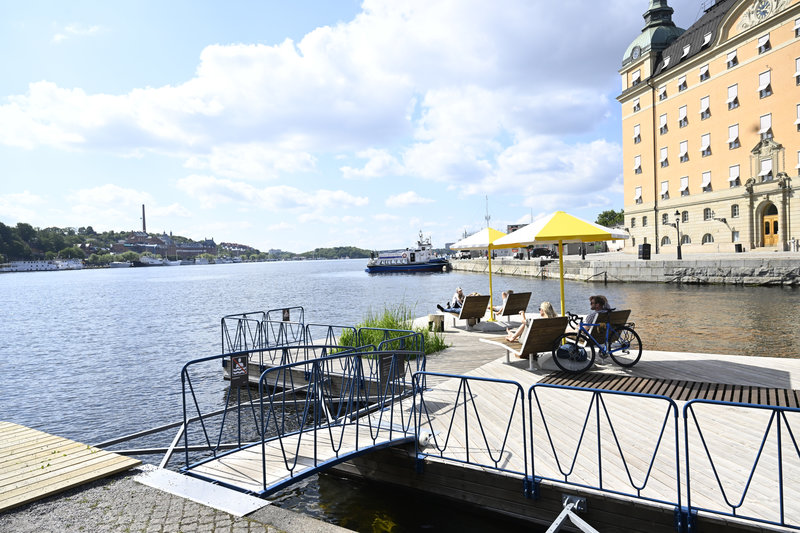Det rådde högsommarvärme i stora delar av landet under helgen som var. Foto: Fredrik Sandberg/TT Det rådde högsommarvärme i stora delar av landet under helgen som var. Foto: Fredrik Sandberg/TT