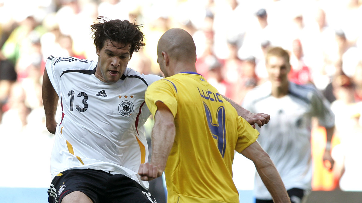 Även Sverige fick smaka på Ballack. Vem kan glömma 2-0 förlusten mot Tyskland i VM 2006?