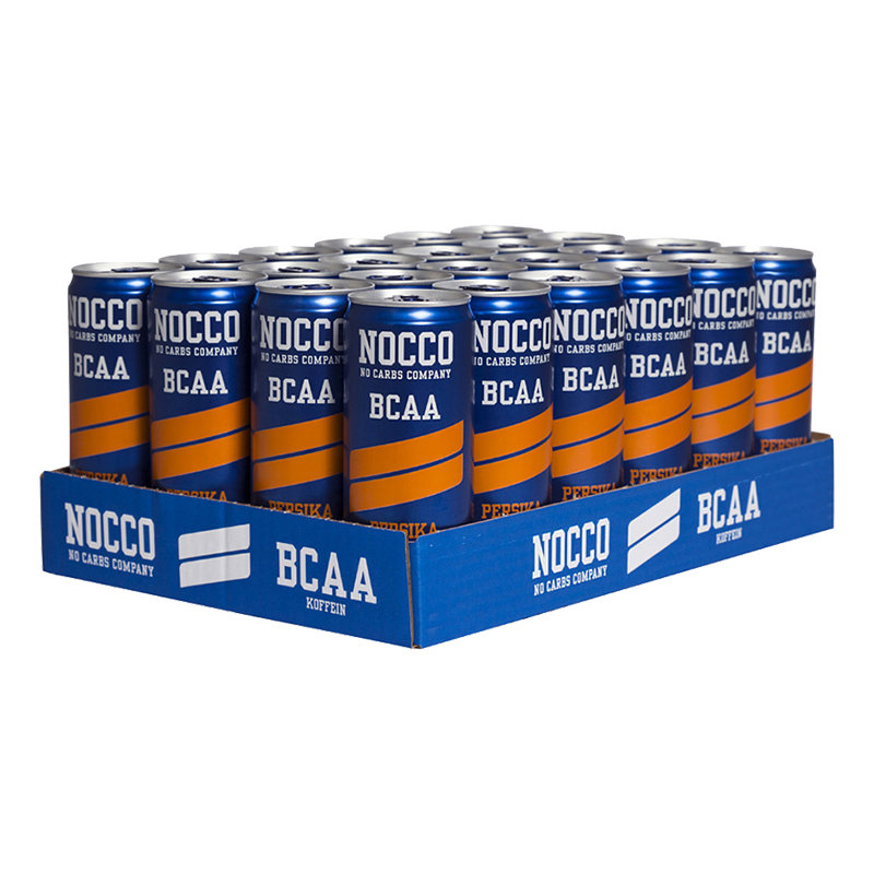 Flak med Nocco energidryck