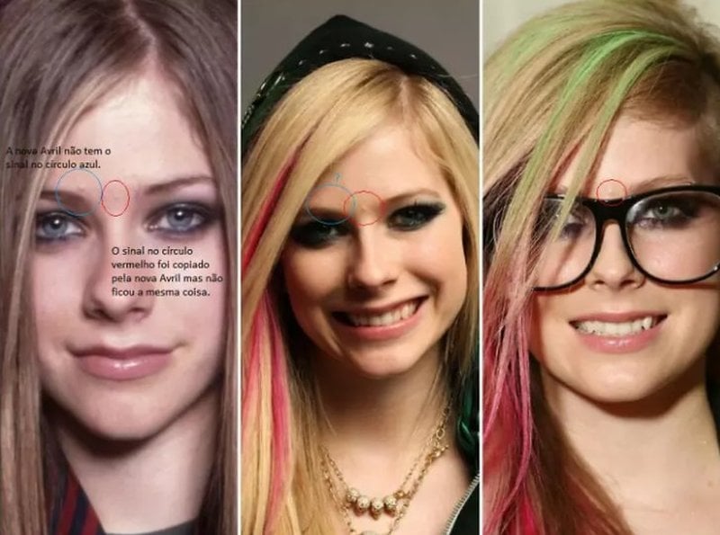 Avril Lavigne tros ha ersattes med en dubbelgångare Avril Lavigne tros ha ersattes med en dubbelgångare