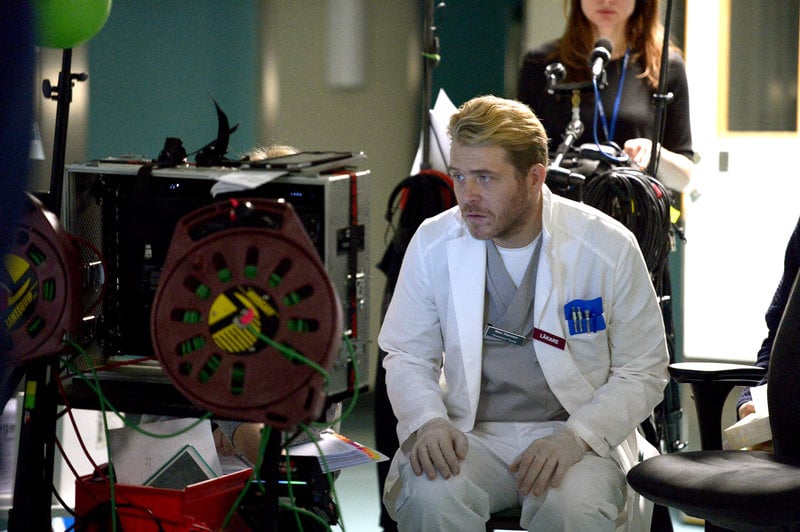 Henrik Norlén under en inspelning. Foto: Janerik Henriksson/TT