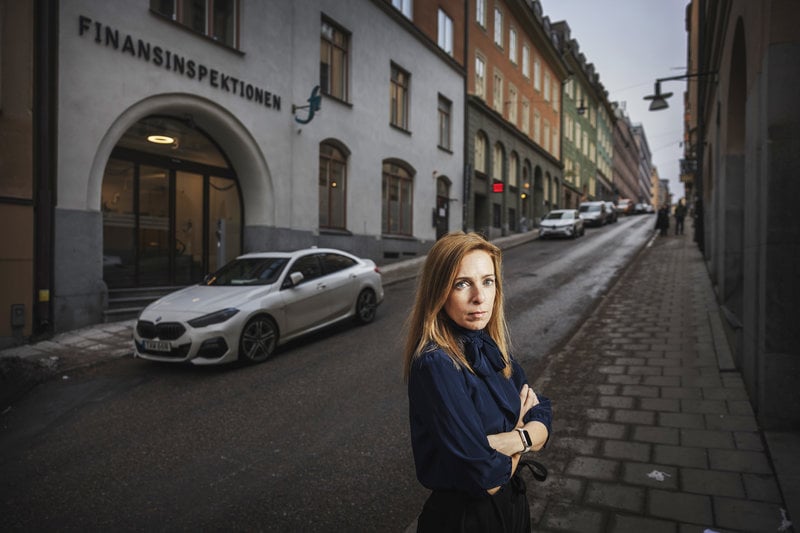 Moa Langemark, Finansinspektionens konsumentsskydd. Foto: Linus Sundahl-Djerf/SVD/TT Moa Langemark, Finansinspektionens konsumentsskydd. Foto: Linus Sundahl-Djerf/SVD/TT