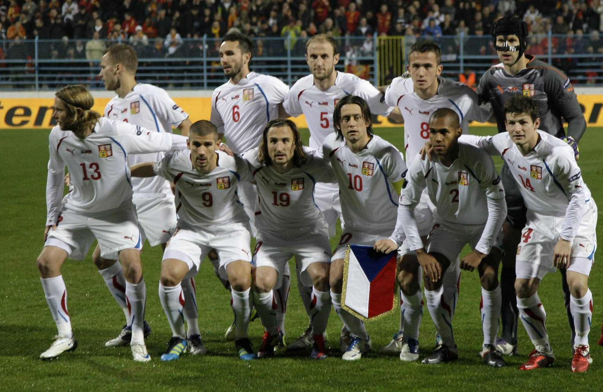 Det tjeckiska landslaget innehåller fler inhemska spelare än tidigare. 
