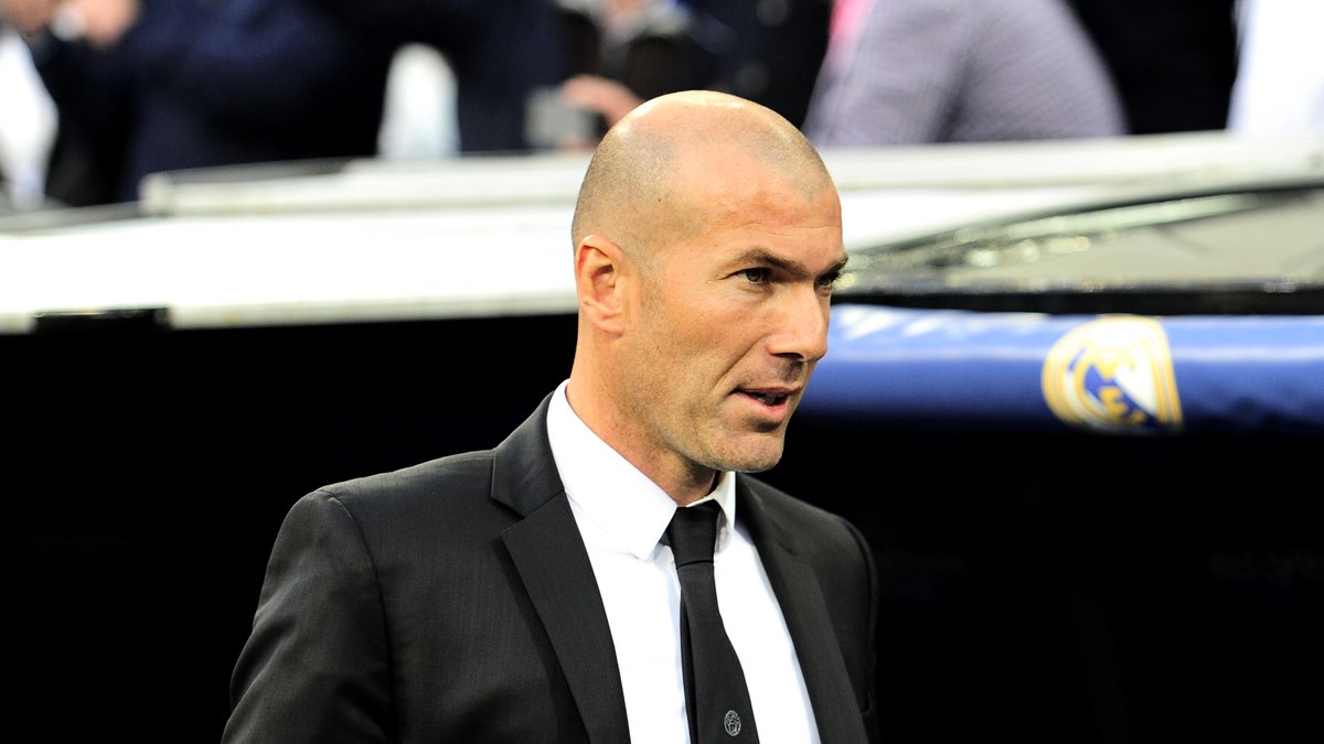 Zinedine Zidane tränar idag Real Madrid Castilla.