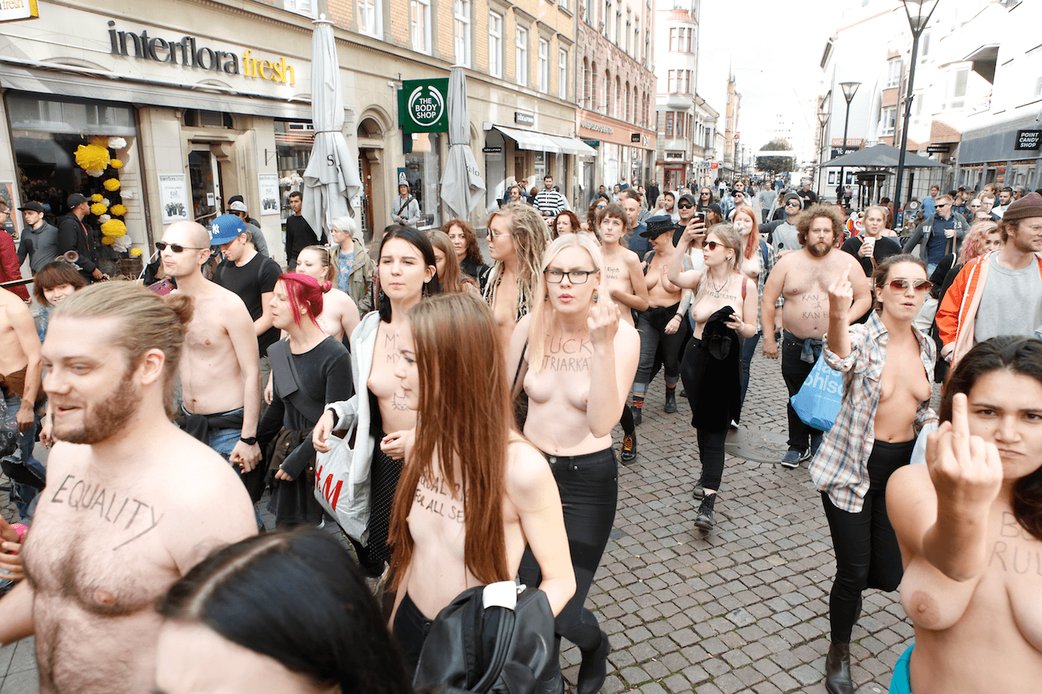 Censur, Free the Nipple, Facebook, Malmö