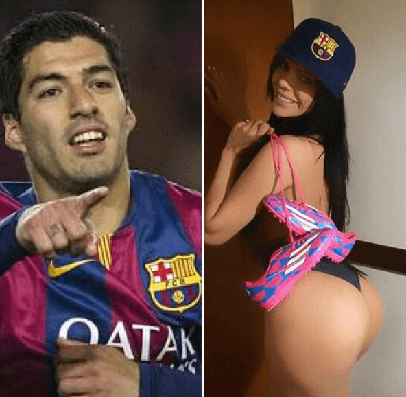 Barcelona, Suzy Cortez, Luis Suarez, Fotboll
