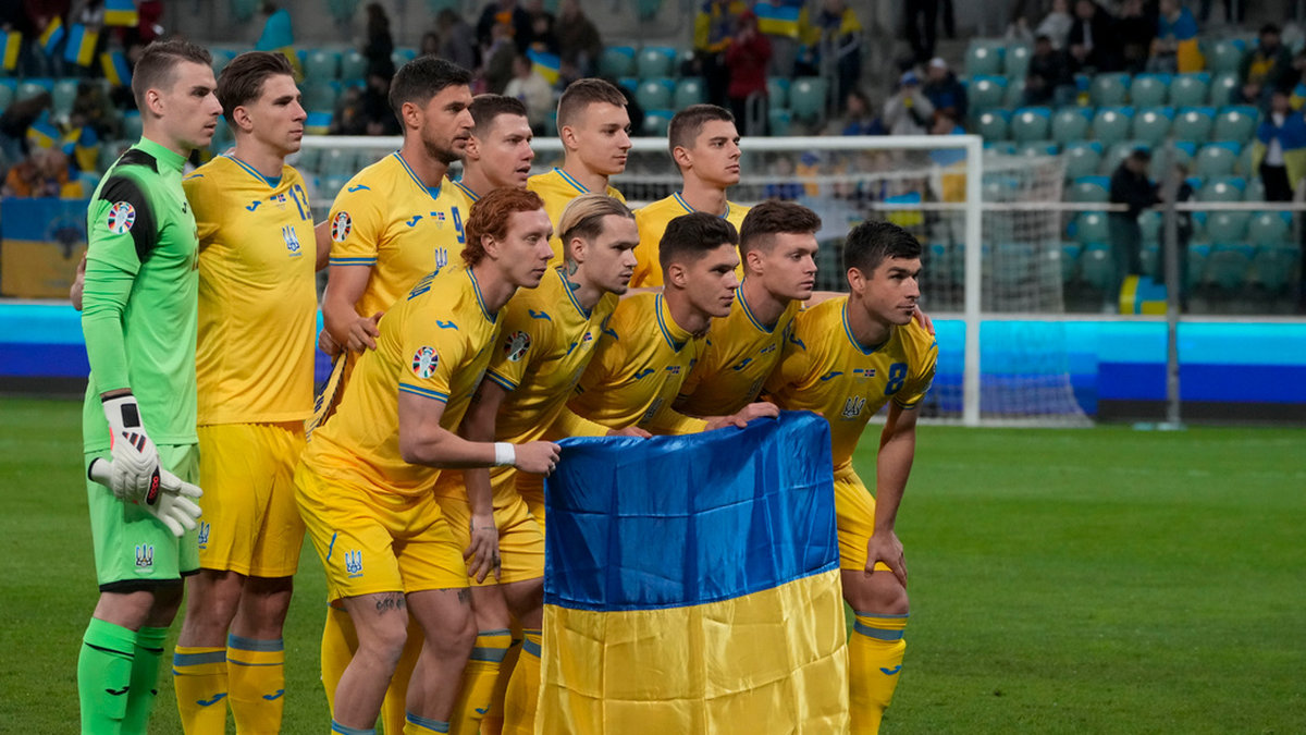 Ukraina ska spela EM i sommar.