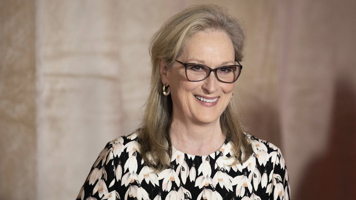 Meryl Streep gör en roll i tv-serien 'Only murders in the building'. Arkivbild.