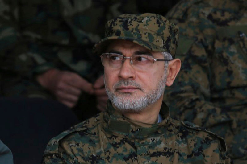 Ibrahim Aqil, som dödades häromdagen i södra Beirut. Odaterat foto distribuerat av Hizbollah.