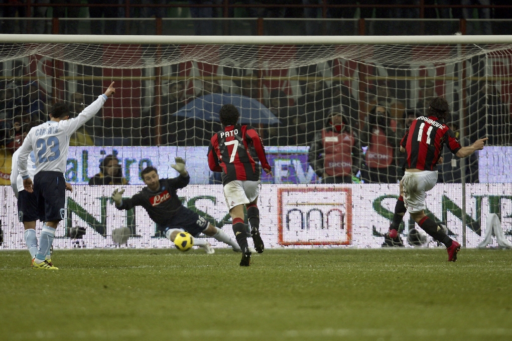 Superduon, Alexandre Pato och Zlatan Ibrahimovic, sköt segern till AC Milan.