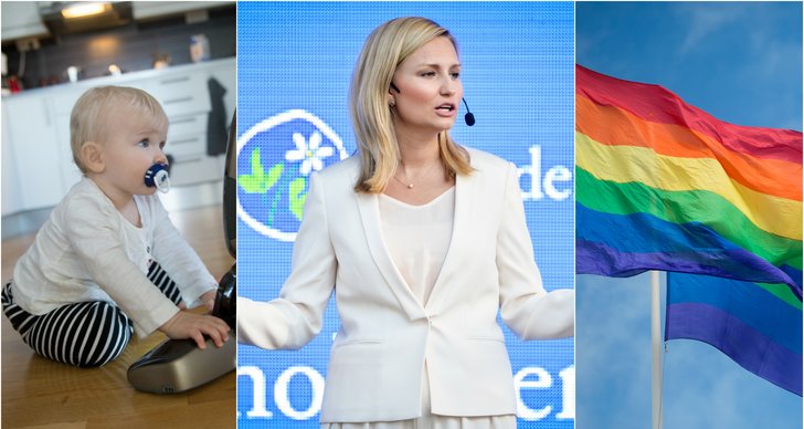 Ebba Busch, Sara Skyttedal, KDU, Kristdemokraterna, Adoption, HBTQ, Homosexualitet