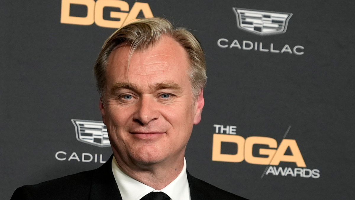 Christopher Nolans senaste film 'Oppenheimer' prisades under PGA Awards och ligger nu i framkant inför Oscarsgalan. Arkivbild