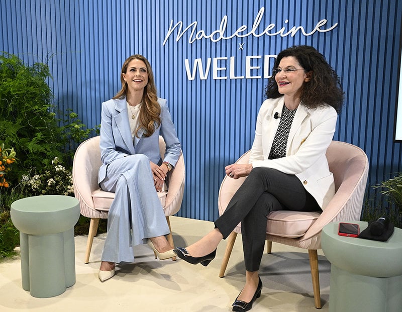 Prinsessan Madeleine och Weleda