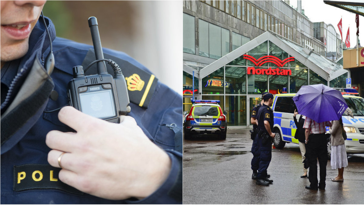 Polisen i Göteborg har stora bekymmer. 