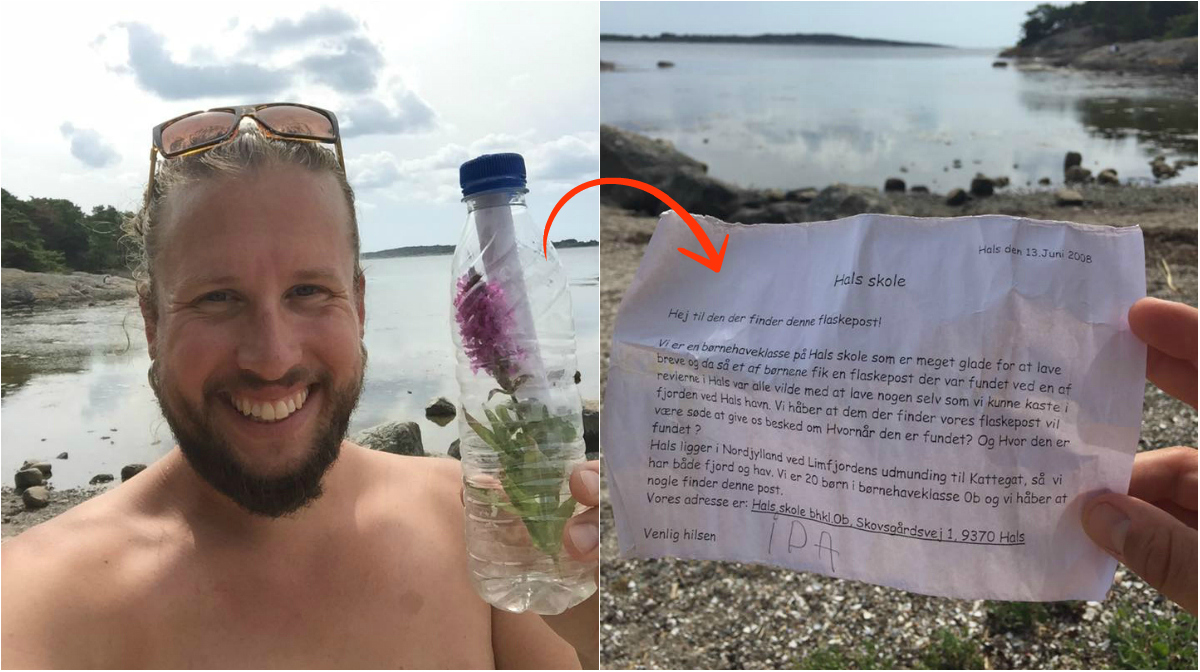 Svante upptäckte nio år gammal flaskpost – nu vill han hitta Ida