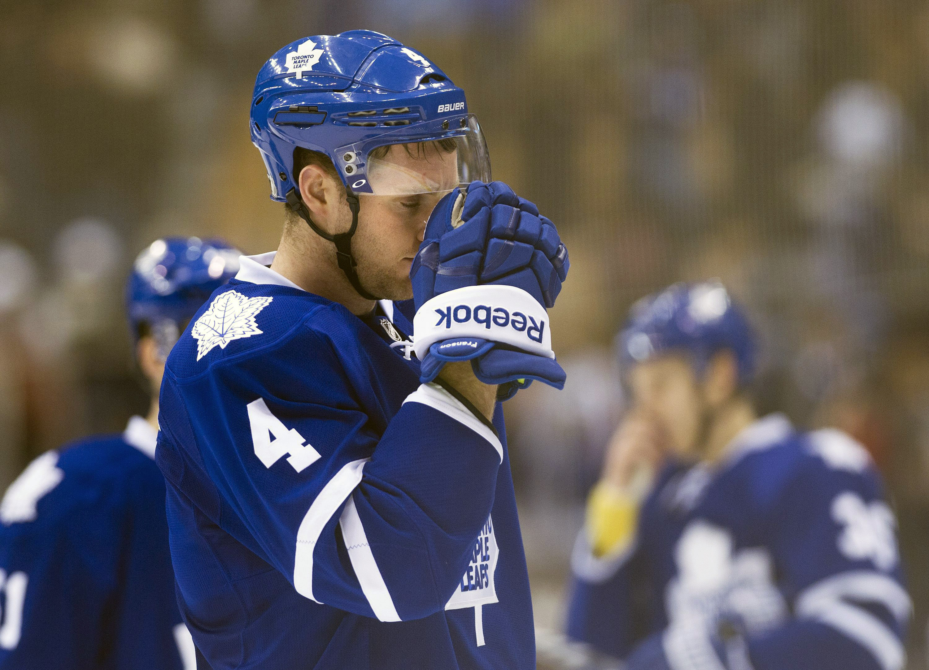 Franson spelade i Toronto Maple Leafs förra säsongen.