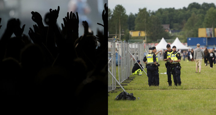 festival, bråvalla, Norrkoping, Polisen, Våldtäkt 