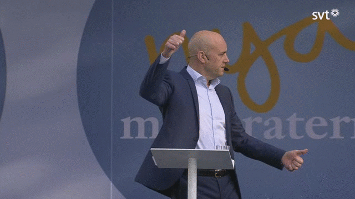 Reinfeldts dans har blivit en gif.