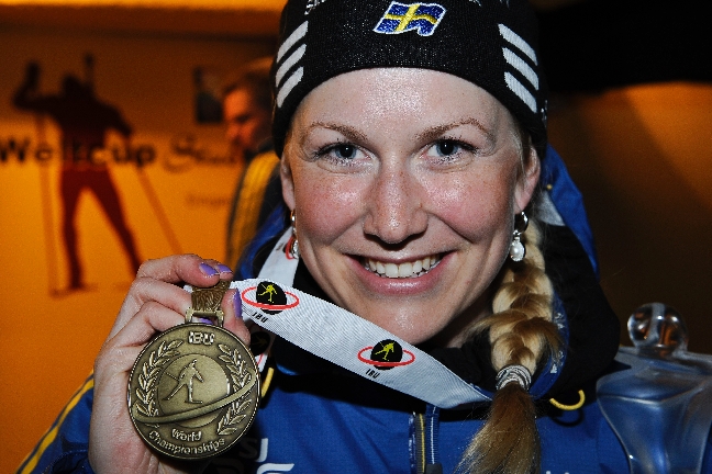 Helena Ekholm, Skidskytte, Sverige, skidor, Vinterkanalen