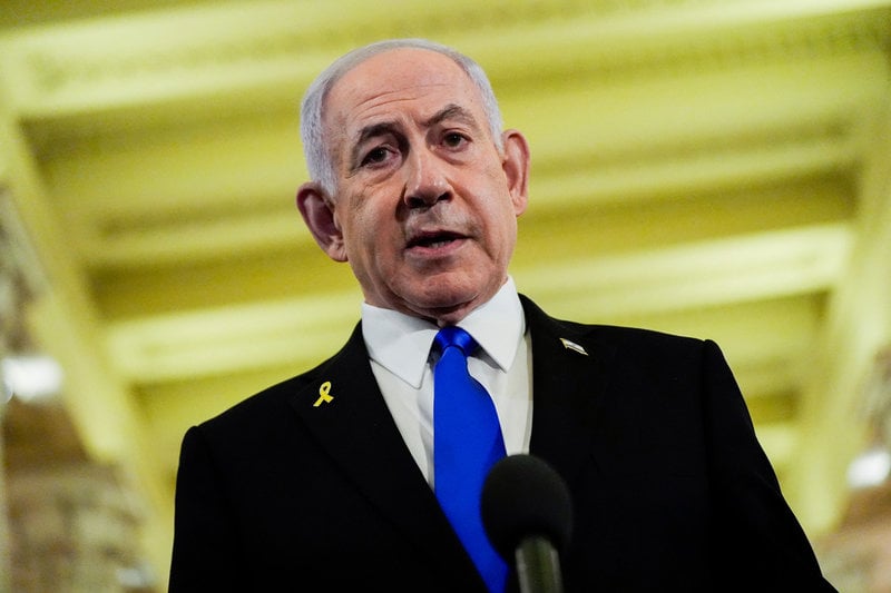 Israels premiärminister Benjamin Netanyahu väntas beordra en fullständig ockupation av Gazaremsan. Bilden är tagen tidigare i sommar.