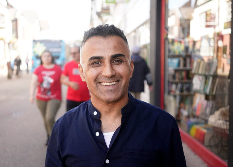 48-årige Jasim Kakel har inte mycket till övers för Boris Johnson.