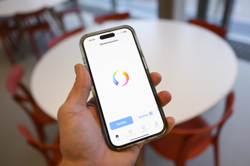 Numer är det ganska vanligt att det går att swisha i butiker. Foto: Janerik Henriksson/TT