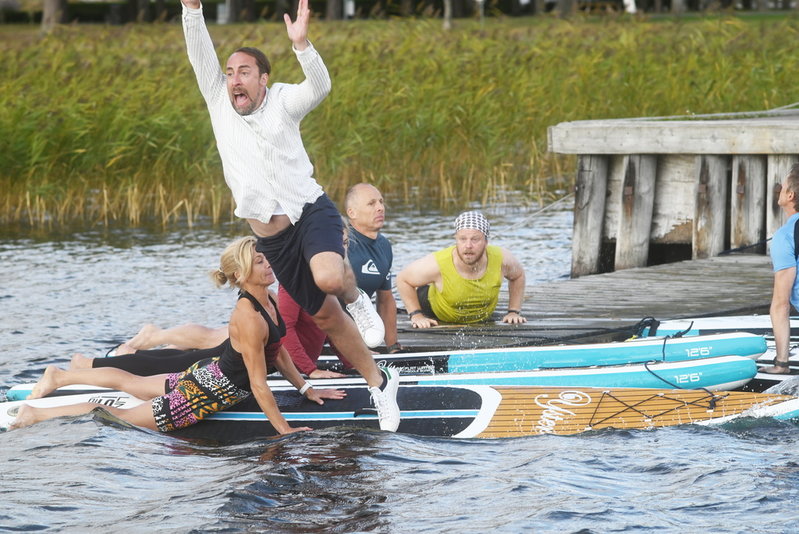 Per Andersson spelar rollfiguren Arvid i nya 'Göta kanal 4'. Pressbild.