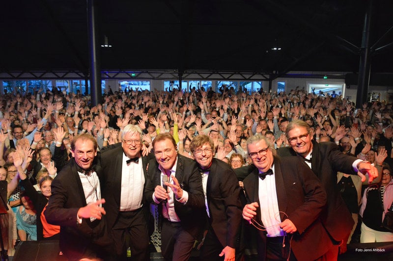 Dansbandet Vikingarna väljs in i Swedish Music Hall of Fame. Pressbild.