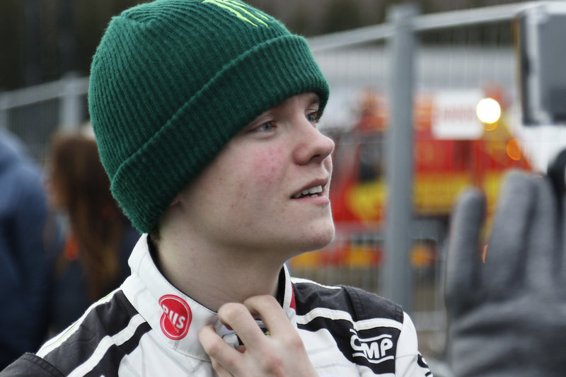 'Det gör mig ingenting om det är i Värmland eller i Norrland,. Det viktigaste är att vi får ha kvar rallyt i Sverige. Det kommer att bli fantastiskt bra', säger Oliver Solberg. Arkivbild.
