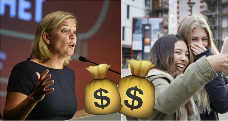 Ungdomar, Regeringen, Magdalena Andersson, Ekonomi