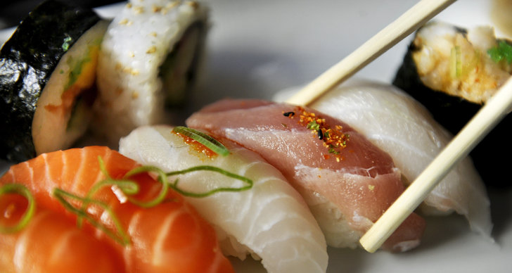 Sushi, Nyttigt, Snabbmat, Onyttigt