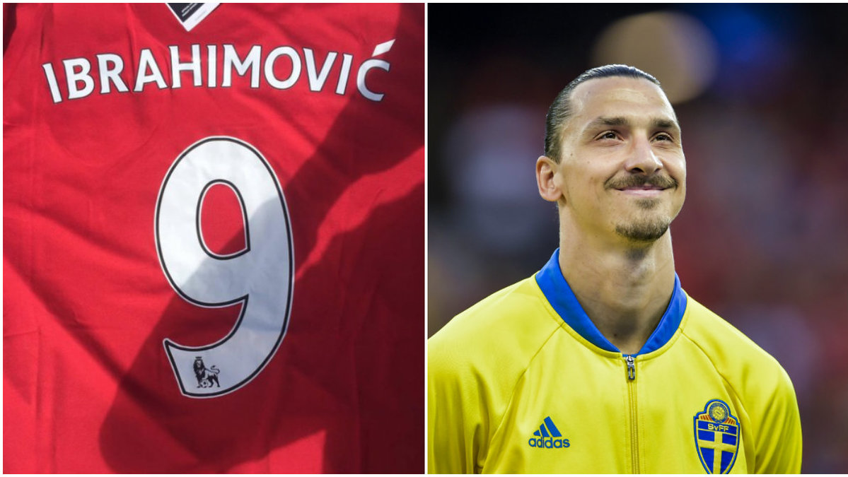 Tidigare under torsdagen publicerades en bild på en United-tröja med Zlatans namn på Twitter. Bilden påstod komma från Uniteds officiella klubbshop. Men det var då bara spekulationer. 