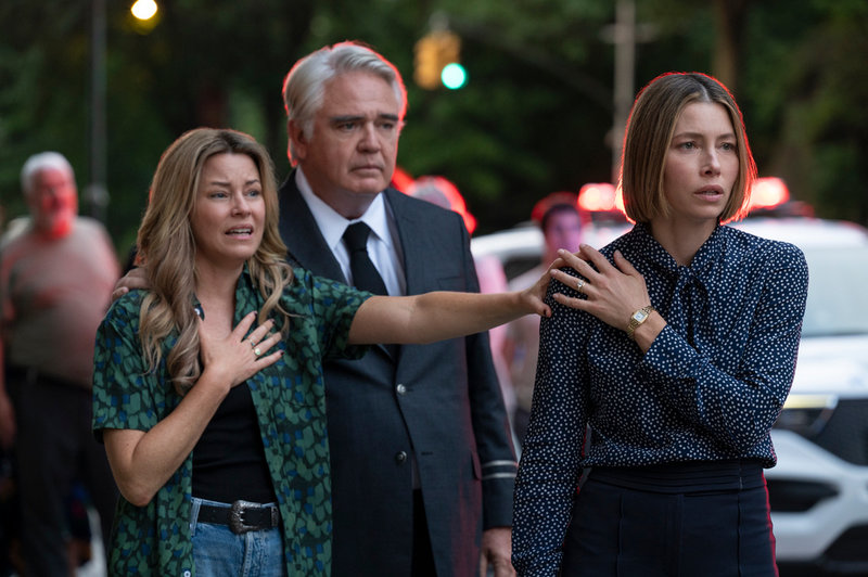 Elizabeth Banks och Jessica Biel förenas i sorgen i "Better sister" på Prime Video.