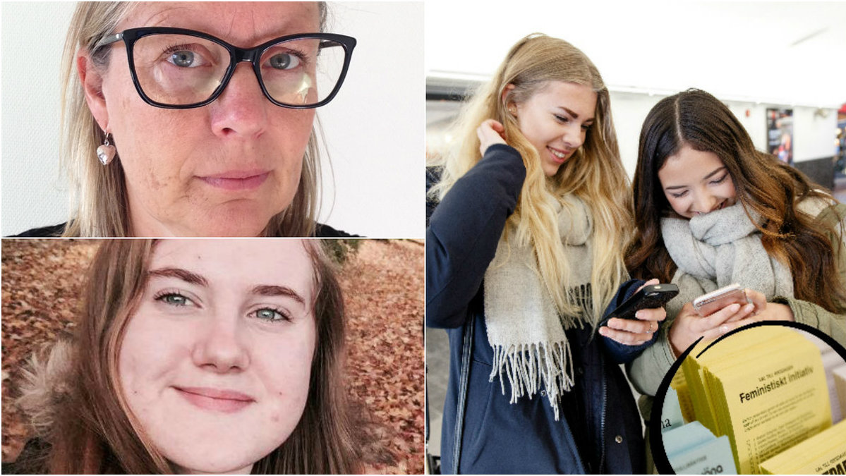 Maria Svensson och Nora Axelsson Håkanson (Fi) vill sänka rösträttsåldern till 16.