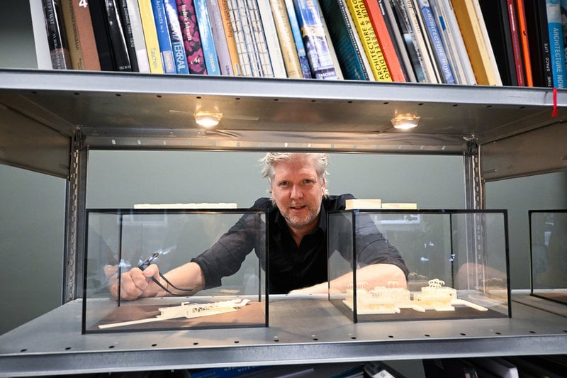 RIJSWIJK, NEDERLÄNDERNA 20251014Arkitekten Koen Olthuis och hans Waterstudio har specialiserat sig på flytande bostäder.